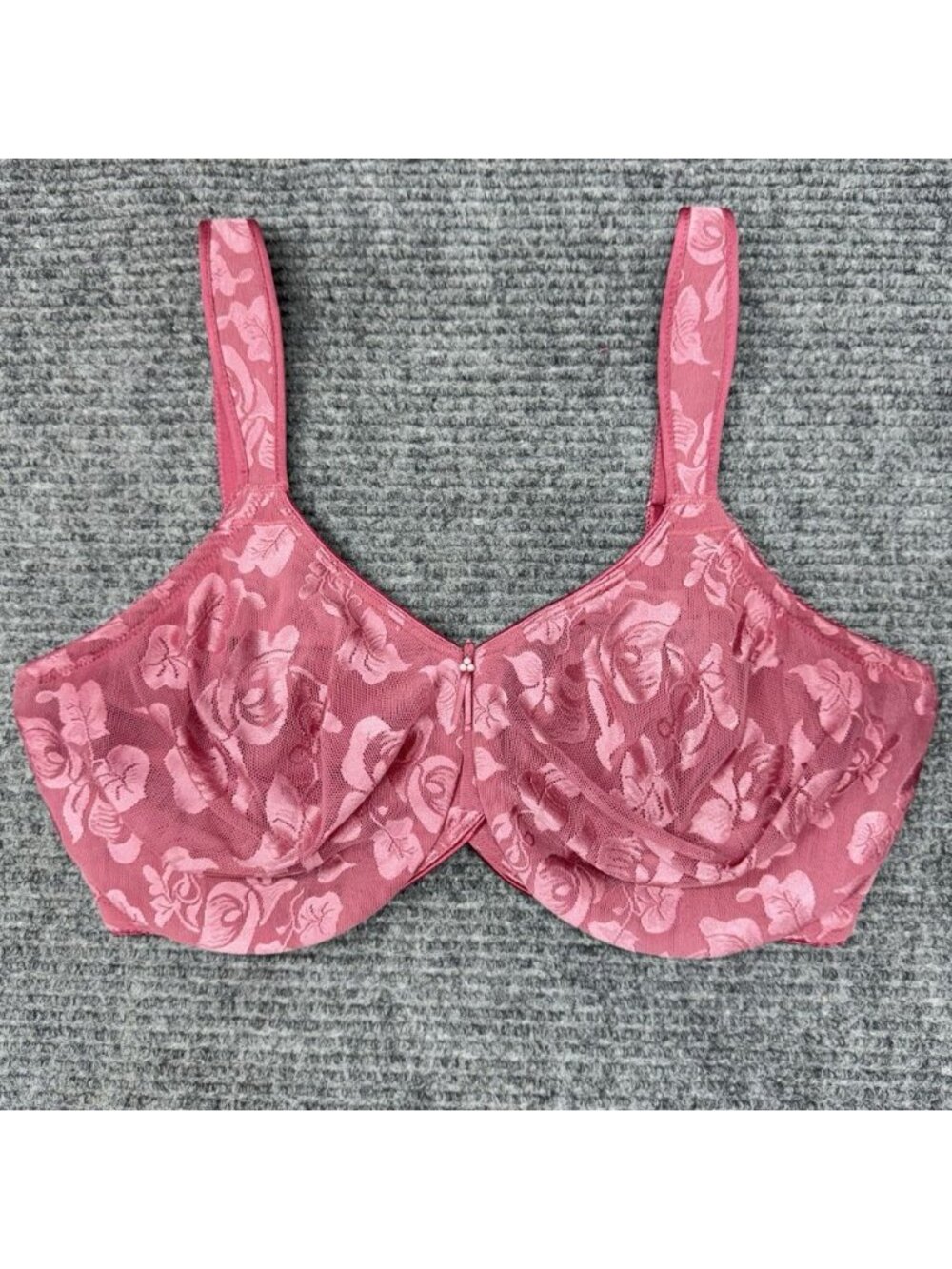 Wacoal 36DDD Bra Awareness Underwire Pink 85567 Full Coverage Seamless Support